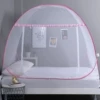 Pink plaid lace encryption single open door
