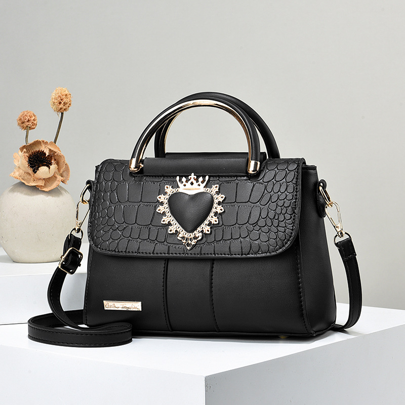 Bolso de Mano y Hombro Con Textura de Piedra para Mujer de PU, Cierre con Tapa, para Uso Diario image 5
