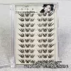 10 rows of small dark brown corals
