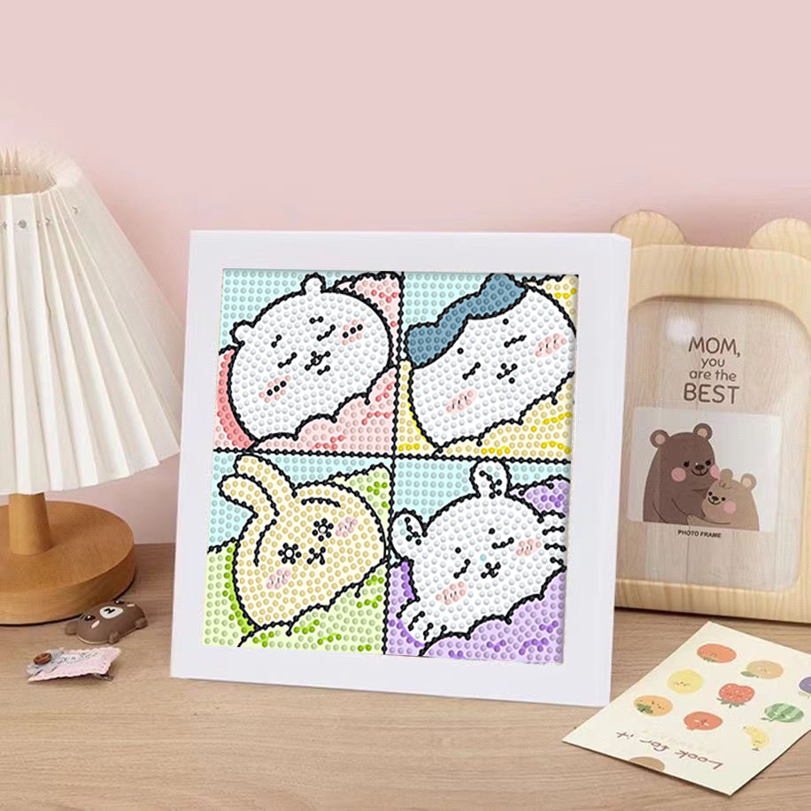 사각 프레임 F01(사진 프레임 키트와 함께 제공)