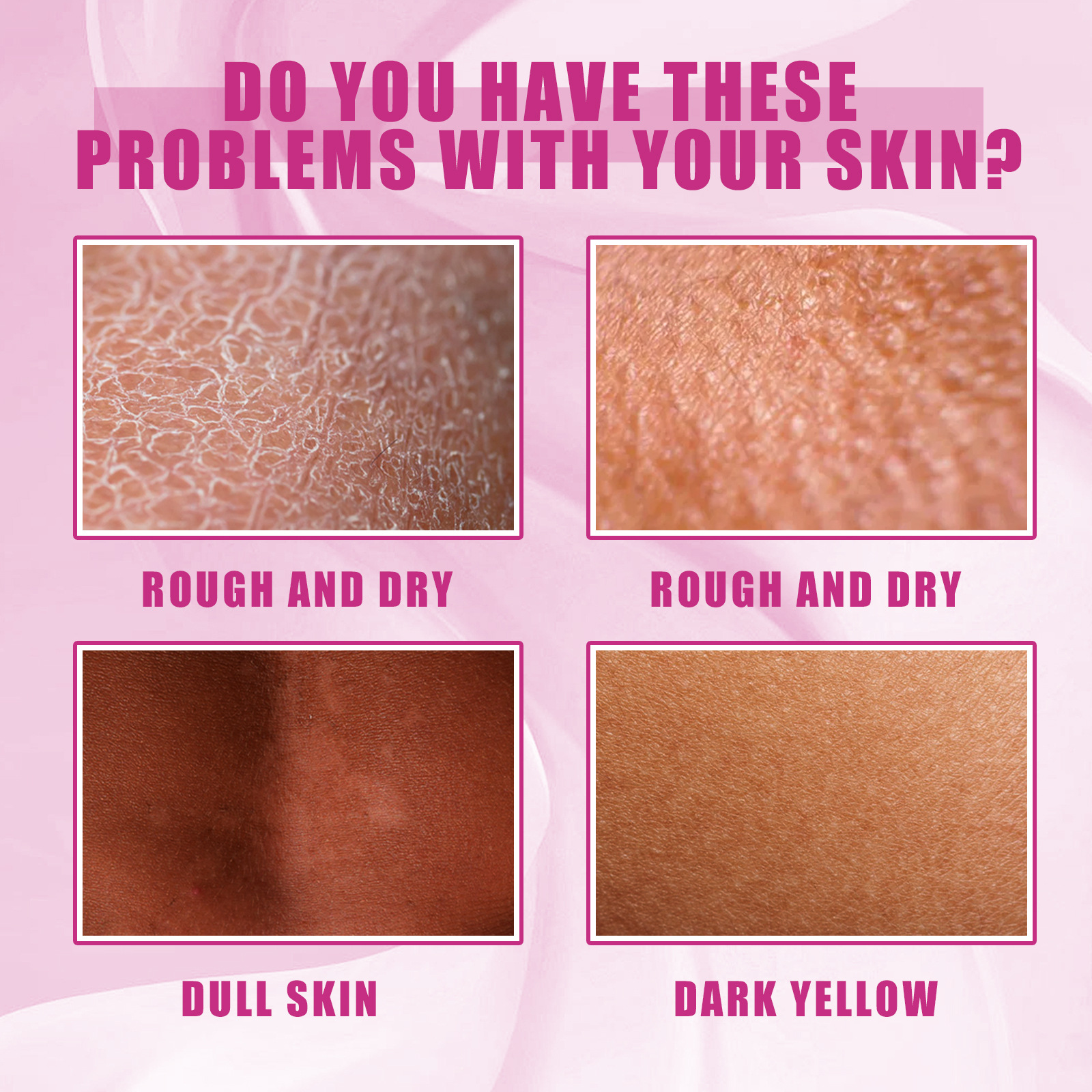 Ouhoe Exfoliating Yellow Skin Oil Moisturizing, Delicate and Smooth Body Skin Hydrating and Brightening Skin Beauty Care Oil