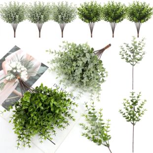 (Wholesale), plastic artificial plant, realistic accessories for home use