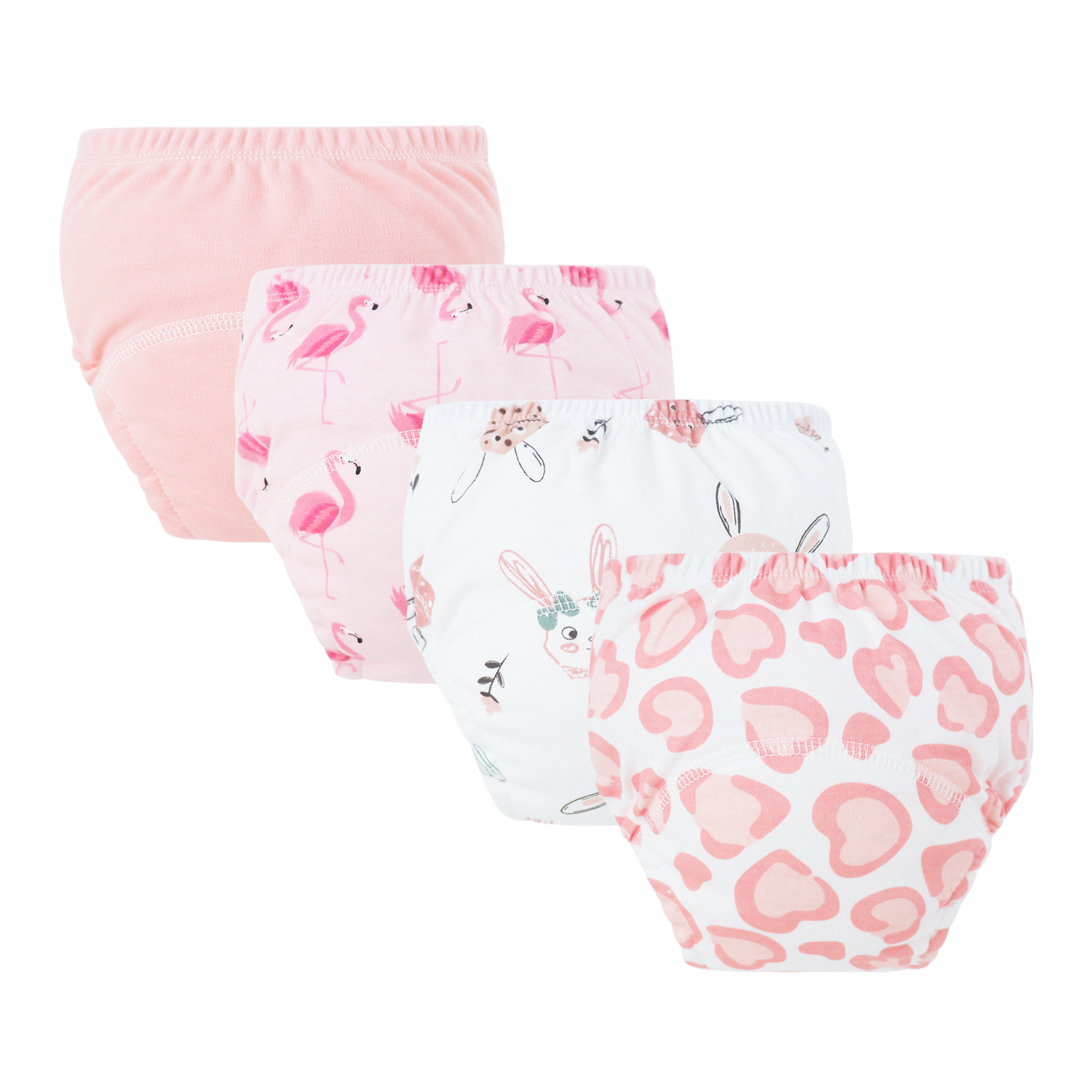 Calzón de Entrenamiento Lavable para Bebé de Algodón Puro Reutilizable para Bebés y Niños Pequeños image 35