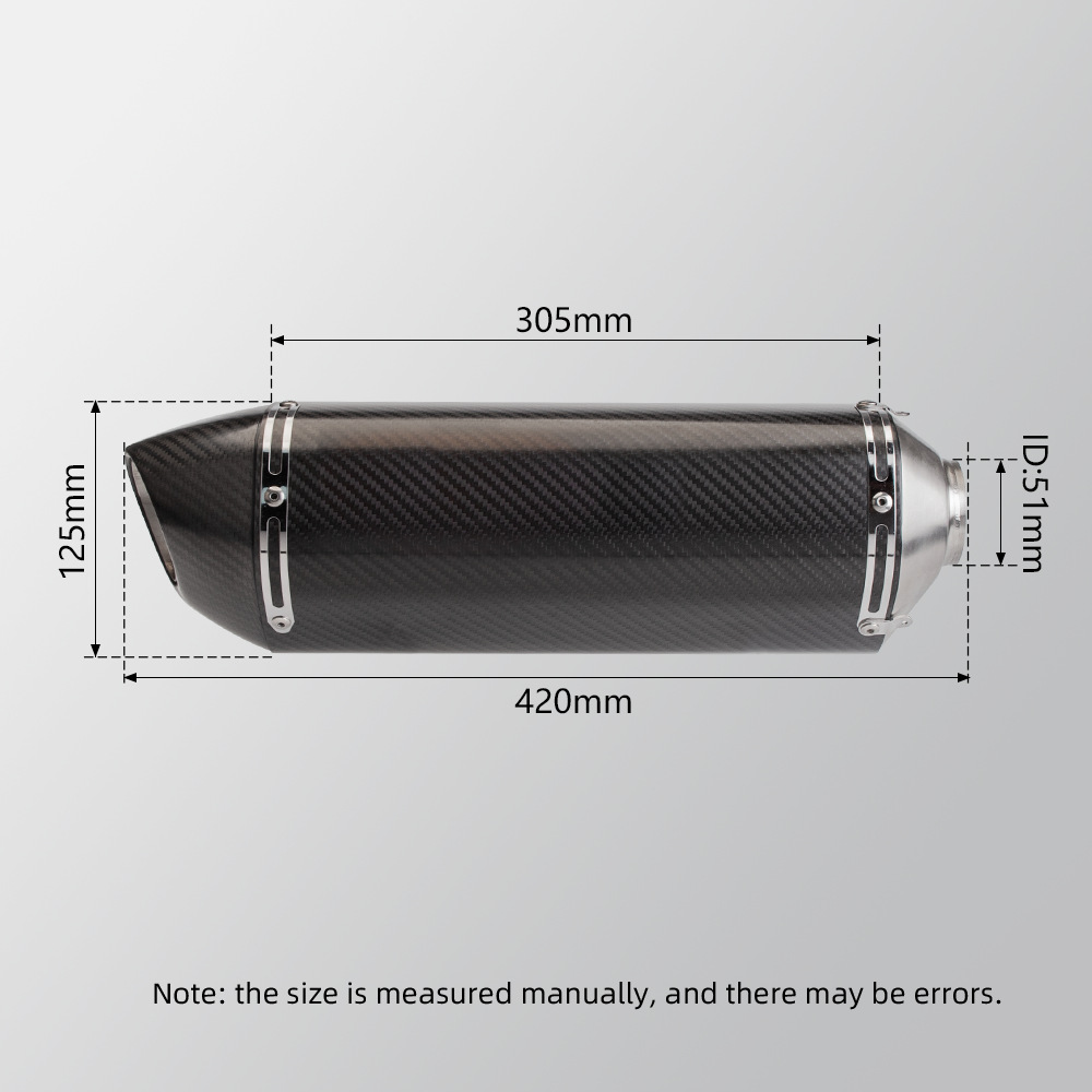 Motorcycle Exhaust Pipe Suitable for Gsx8S 8R Stainless Steel Front Section R77 Rear Section Full Section Modification