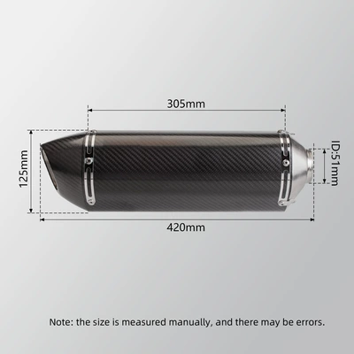 Motorcycle exhaust pipe – Exhaust Pipe Suitable for Gsx8S