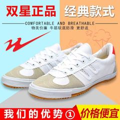 Double Star Bate volleyball shoes for male and female students, canvas shoes, tendon sole track shoes, breathable mesh shoes, sports shoes