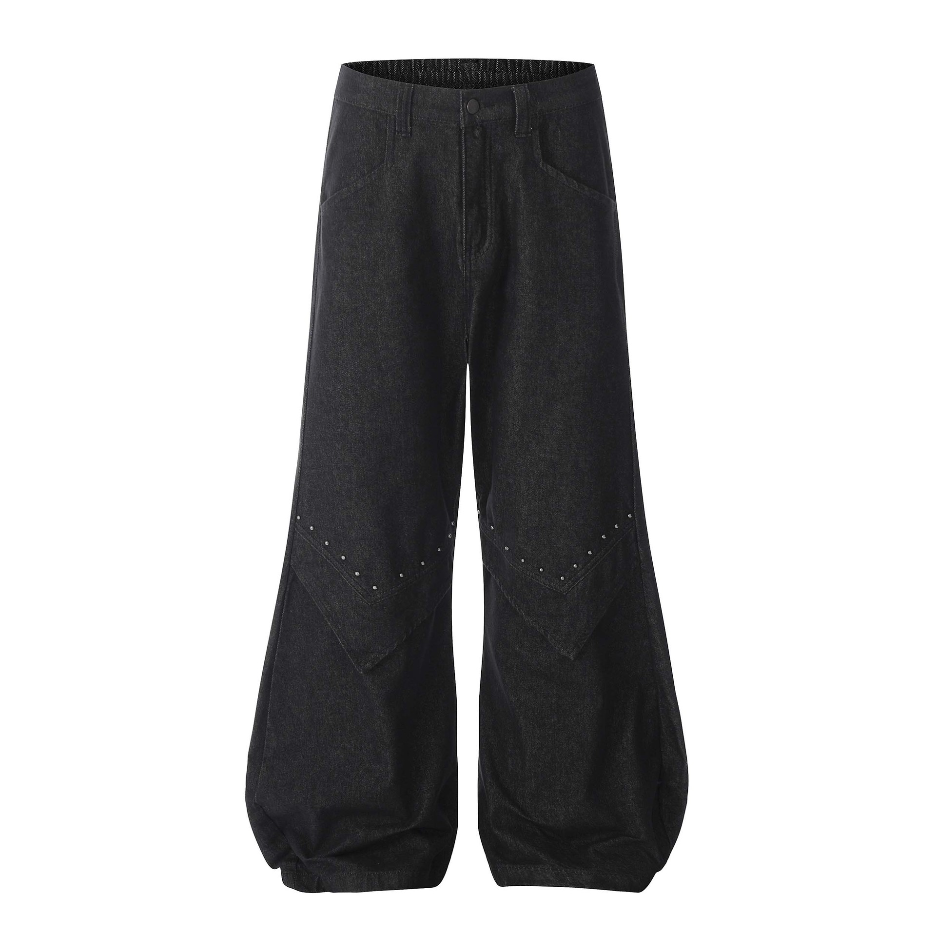 Jeans personalizados pantalones de comercio exterior transfronterizo para dibujar muestras personalizadas OEM fábrica de prendas de vestir prueba gratuita