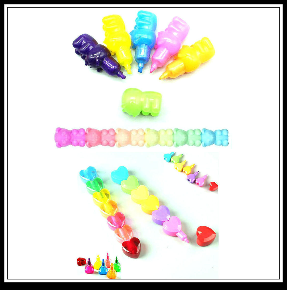 Colorful Highlighter Happy Teacher's Day Color Meeting Room Children's Hand-painted Supply Strictly Selected Journal Pen display picture 5