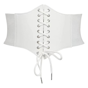 New Waist Seal Women's Antique Outer Wearing All-match Waist Summer Outer Wearing Waist Clip Mesh Breathable Waist Slimming Waist Seal