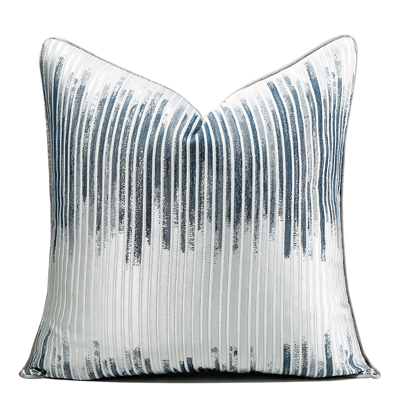 Cross-border exclusive supply of modern simple ins light luxury style pillows hotel model room pillowcases living room sofa geometric pillows