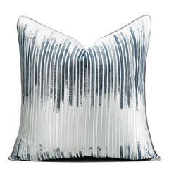 Cross-border exclusive supply of modern simple ins light luxury style pillows hotel model room pillowcases living room sofa geometric pillows