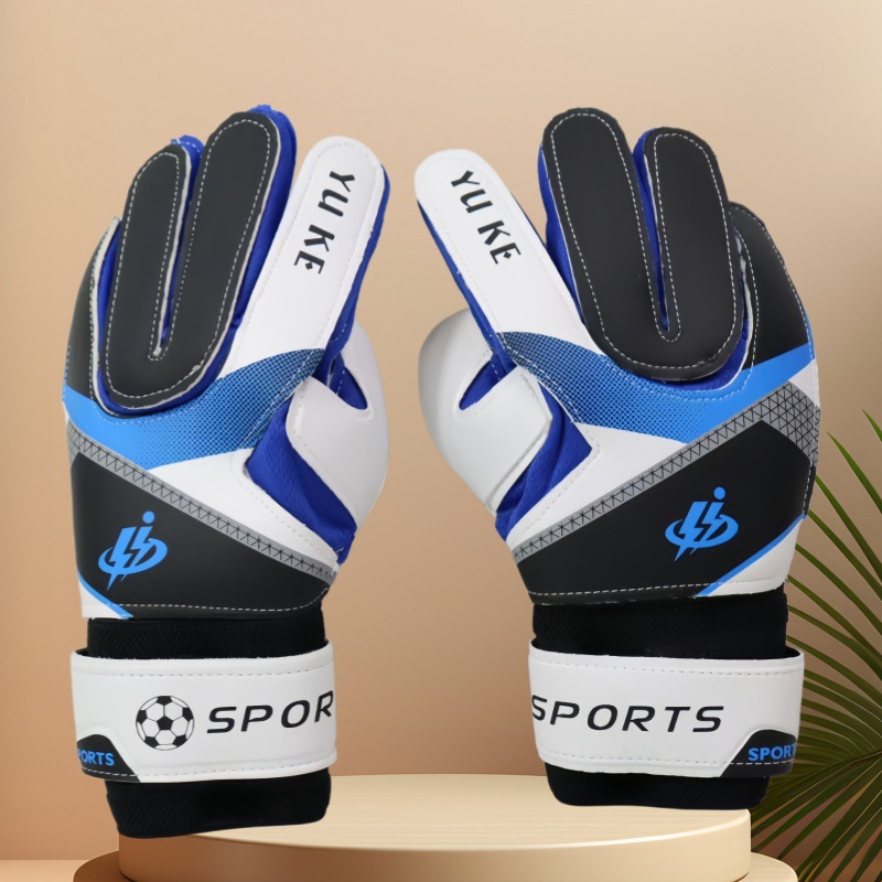 Guantes de Portero de Fútbol para Niños y Adultos de PU Antideslizantes y Engrosados image 5