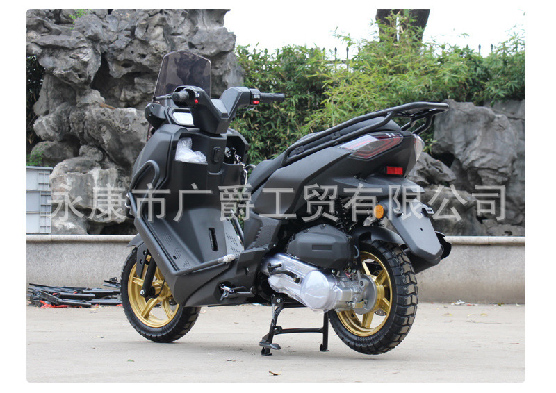 Cross-Border Exclusive Supply of 150Cc Leihu Scooter Motorcycles, Two-Wheel Fuel-Powered Off-Road Sports Bikes for Mountain Use, Exported by Manufacturers