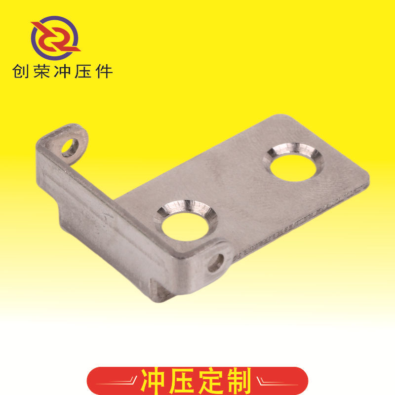 生产压缩弹力五金冲压件 65锰钢热处理镀镍弹片不绣钢折弯冲压弹