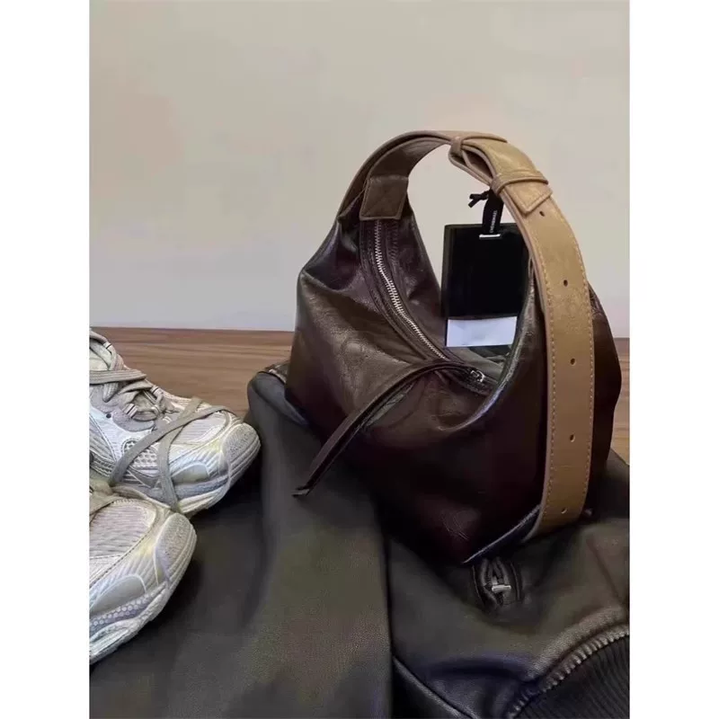 Shoulder bag, retro brand one-shoulder bag