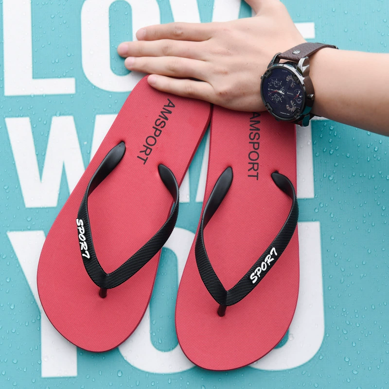 海峡虎 Beach universal flip flops, men's summer slippers
