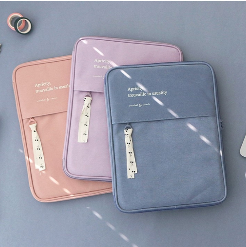 Korea ipad tablet storage bag simple shockproof 12.9/13.3 inch mac laptop liner ins