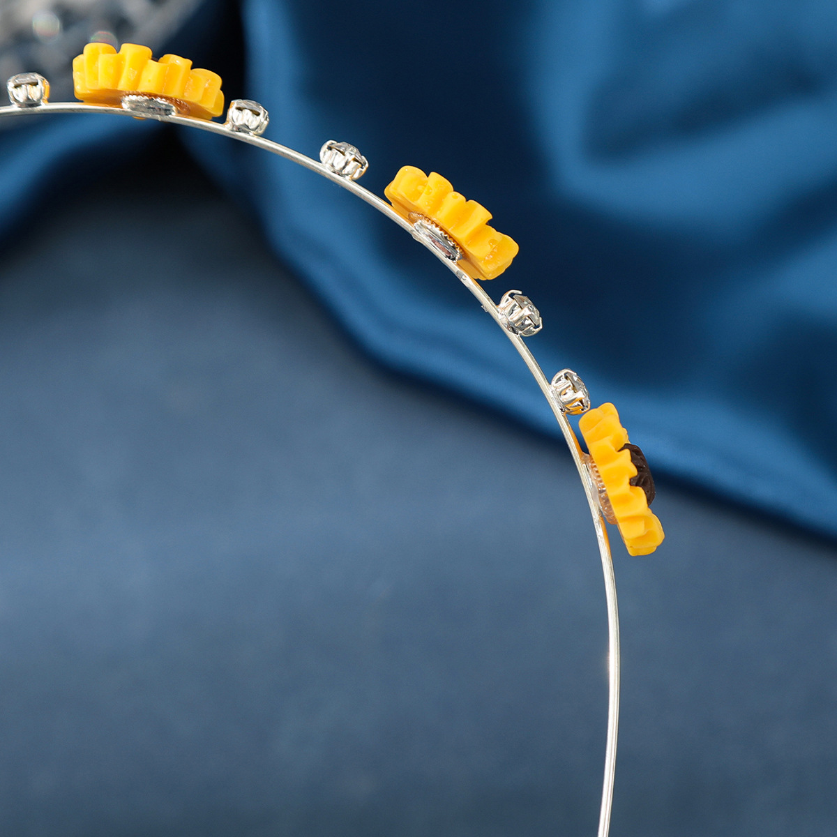 Women's Flower Lady Rhinestone Hair Band display picture 6