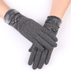 Demi-season keep warm street gloves, warm roly-poly doll, new collection