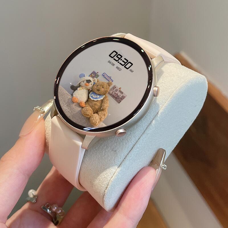 スマートスポーツ腕时计血圧心拍数Watchレディース気质ブルートゥース电话カップル多机能腕时计|undefined