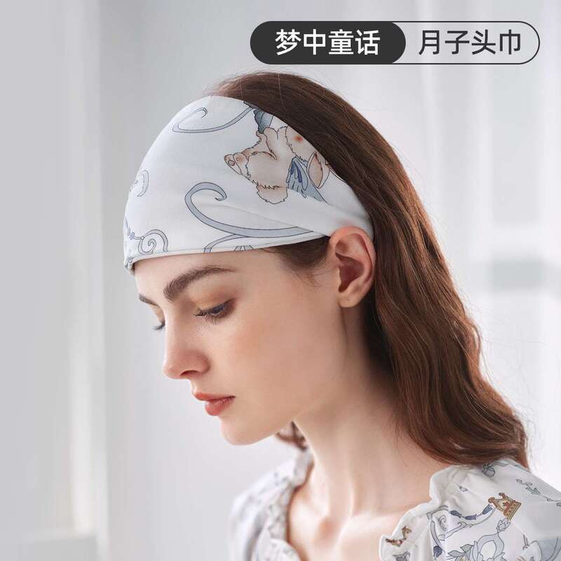 【新品】月子发带头巾帽子秋纯棉月子帽产后孕妇帽10月坐月子用品|undefined