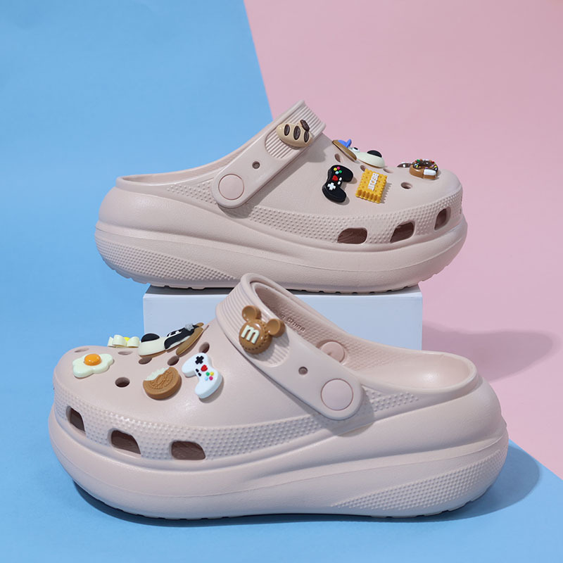 Parent-Child Style Puff Dog Hole Shoes for Women, New Summer Outdoor Eva Beach Sandals with a Soft, Cushioned Feel, Closed-Toe Slippers for Women Parent-Child Style Puff Dog Hole Shoes for Women, New Summer Outdoor Eva Beach Sandals with a Soft, Cushioned Feel, Closed-Toe Slippers for Women
