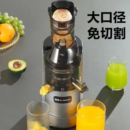 Cross-border multifunctional extra-large-caliber juice extractor: Fast & Slow Models, Home Use, Blade-Free Juicer, and Fruit-Frying Machine