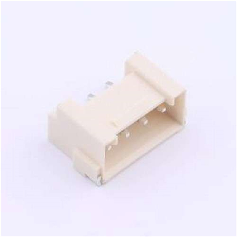 L396VH-04PW 线对板针座 1x4P 间距:3.96mm 卧贴 SMD,P=3.96mm