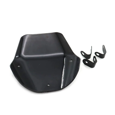 Suitable for Suzuki Gsx-8S Windshield Front Windshield Deflector Fairing Gsx8S (Motorcycle front windshield) - black
