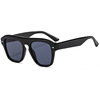 Fashionable sunglasses hip-hop style, 2022 collection, European style, internet celebrity