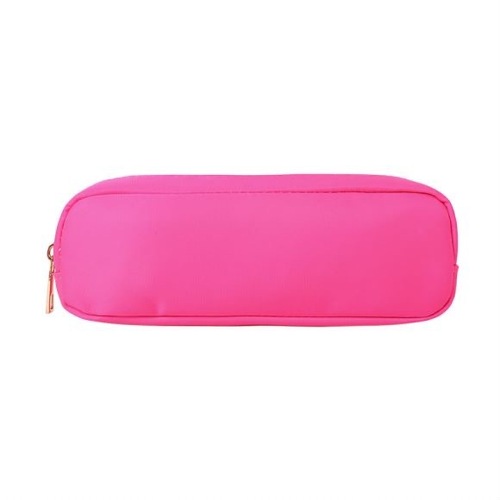 2024跨境尼龙笔袋铅笔袋高颜值ins风小学生小众文具用品防水耐脏