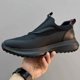 Foreign trade shoes men's simple black soft bottom casual shoes light pedal fashion shoes low round head sneaker wholesale