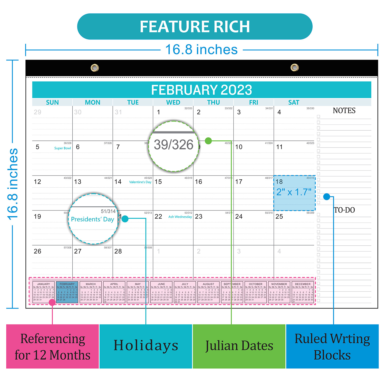 18 개월 맞춤형-수량 1000 부