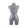 Inflatable mannequin head, props PVC, foldable handheld pleated skirt full body, clothing