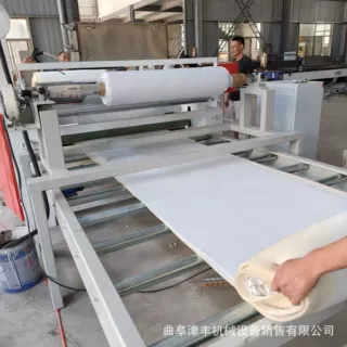 床垫海绵布料贴合机橡塑棉铝箔平贴机海绵毛毡无纺布热熔胶复合机