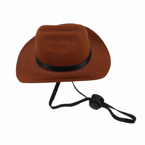 Cross-border new pet dress-up hat cosplay Amazon pet accessories Cat and dog Western cowboy hat