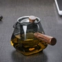 耐热耐高温木柄泡茶壶花草壶
