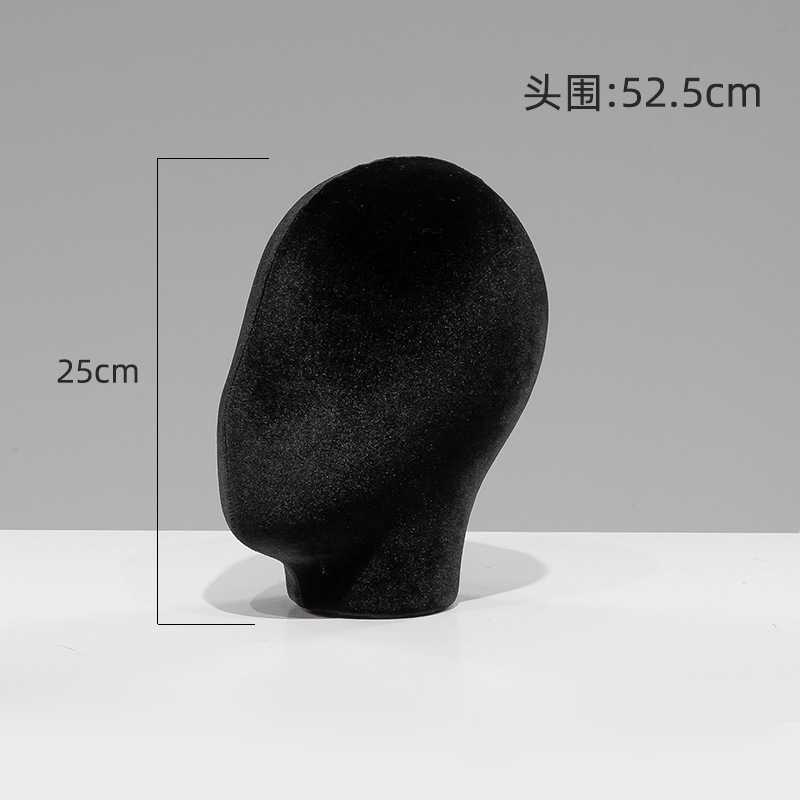 Modelo de sombrero modelo de cabeza enchufable estante de exhibición de pelucas para hombres y mujeres sombrero de almacenamiento estante de sombrero accesorios de exhibición de ventana image 10