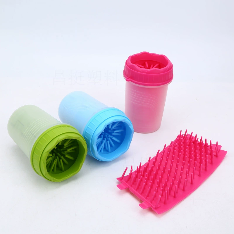 Чашка для мытья ног домашних животных Артефакт Купания собак Товары для чистки домашних животных Красота Автоматическая стиральная машина для ног Чашка для мытья ног собак