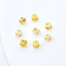 ��ɫ18k\14K\�ŷ�����U�յ񻨸��鸣��ɢ���Ƭdiy��������