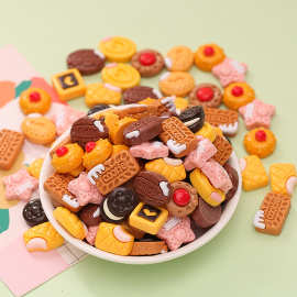 仿真巧克力饼干微缩食玩便利店 儿童乐园饰品潮玩店贩卖机小礼品