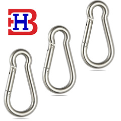 登山保険304ステンレススプリングフック登山バックル輸出基準5299c提案スプリングバックル