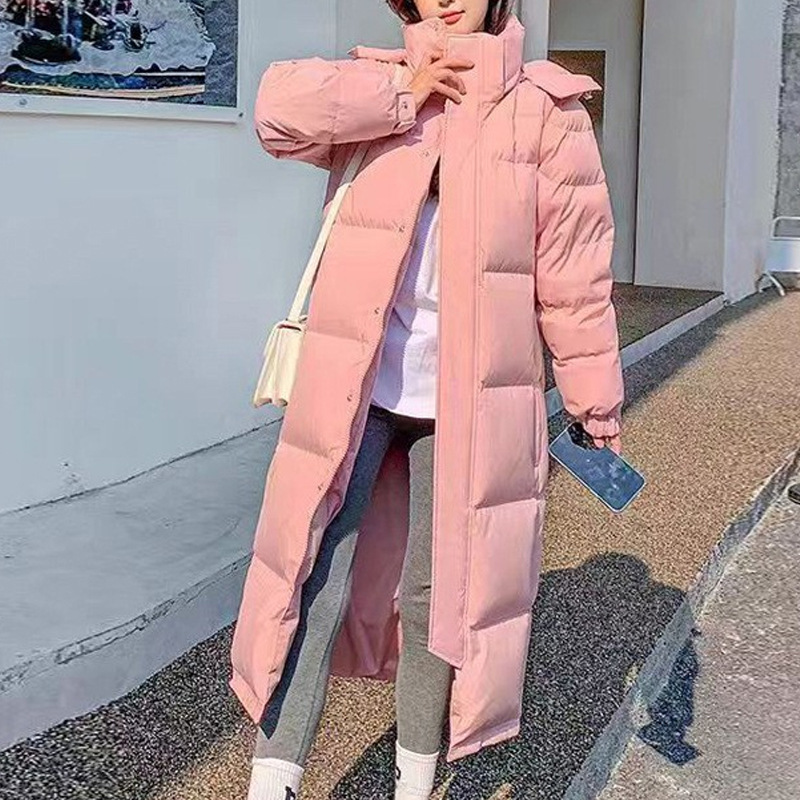Pinghu Women's Long Thickened down Jacket, New Chinese Style Couple's Model, Winter Duck down Coat, Pinghu Pinghu Women's Long Thickened down Jacket, New Chinese Style Couple's Model, Winter Duck down Coat, Pinghu