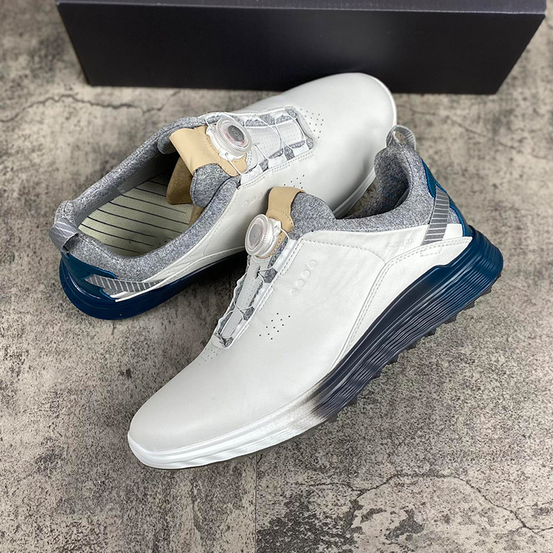 흰색 + 다크 블루 하단