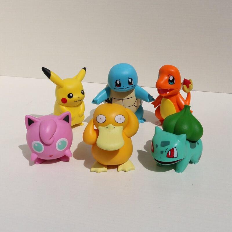 A Variety of Turtle Pet Pokemon Dolls, Pikachu Creative Gifts, Gashapon Dolls, Children's Creative Gifts