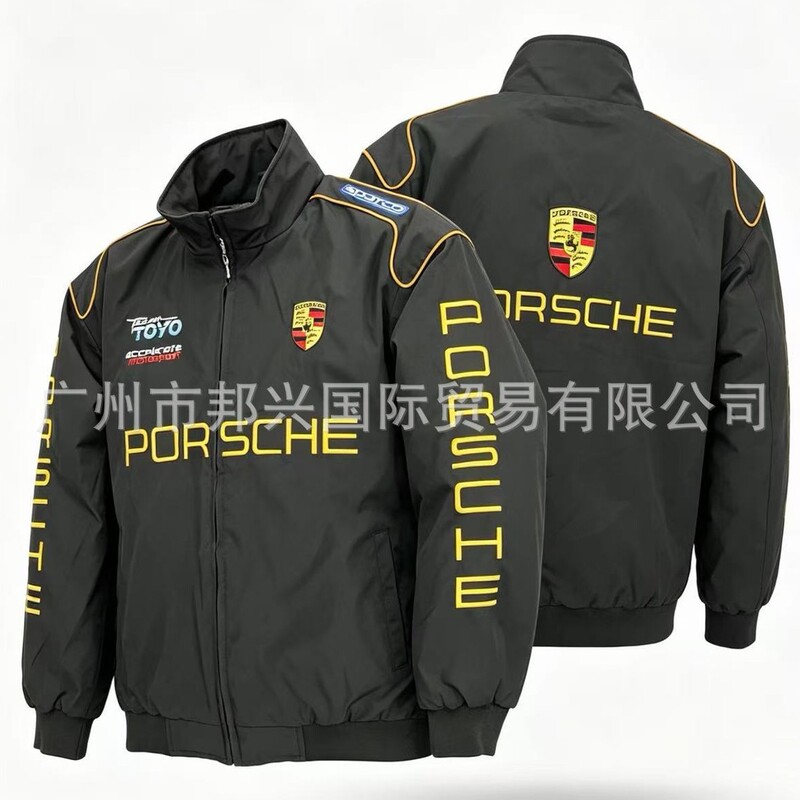 F1 Racing Suit Embroidered Autumn and Winter European and American Style Retro American Riding Suit Casual Jacket Motorcycle Riding Suit Coat F1 Racing Suit Embroidered Autumn and Winter European and American Style Retro American Riding Suit Casual Jacket Motorcycle Riding Suit Coat
