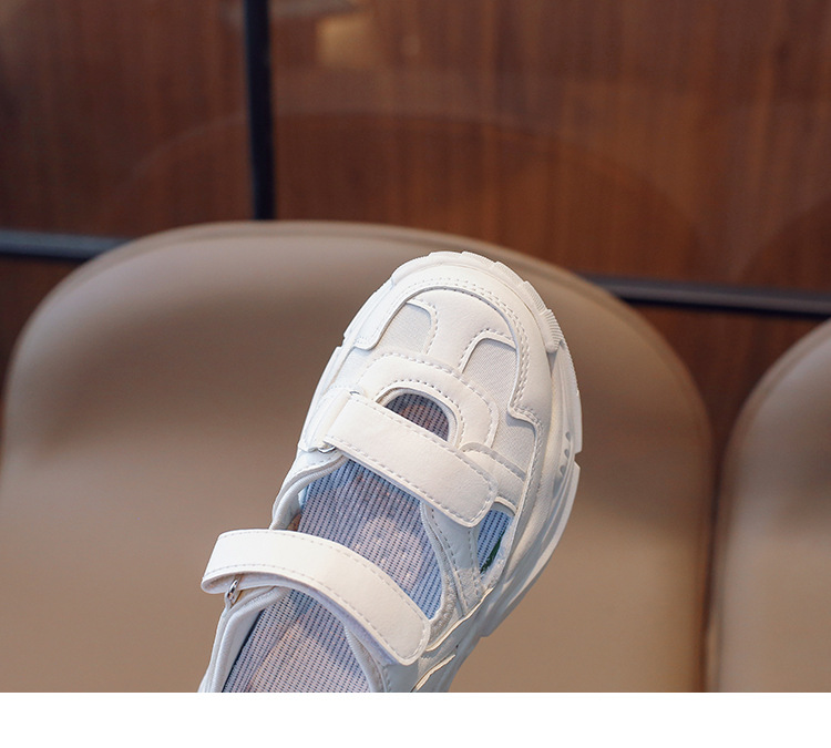 Sandales polyvalentes décontractées pour enfants, chaussures de sport ajourées et respirantes pour garçons et filles, version coréenne, printemps et automne_voghion.com