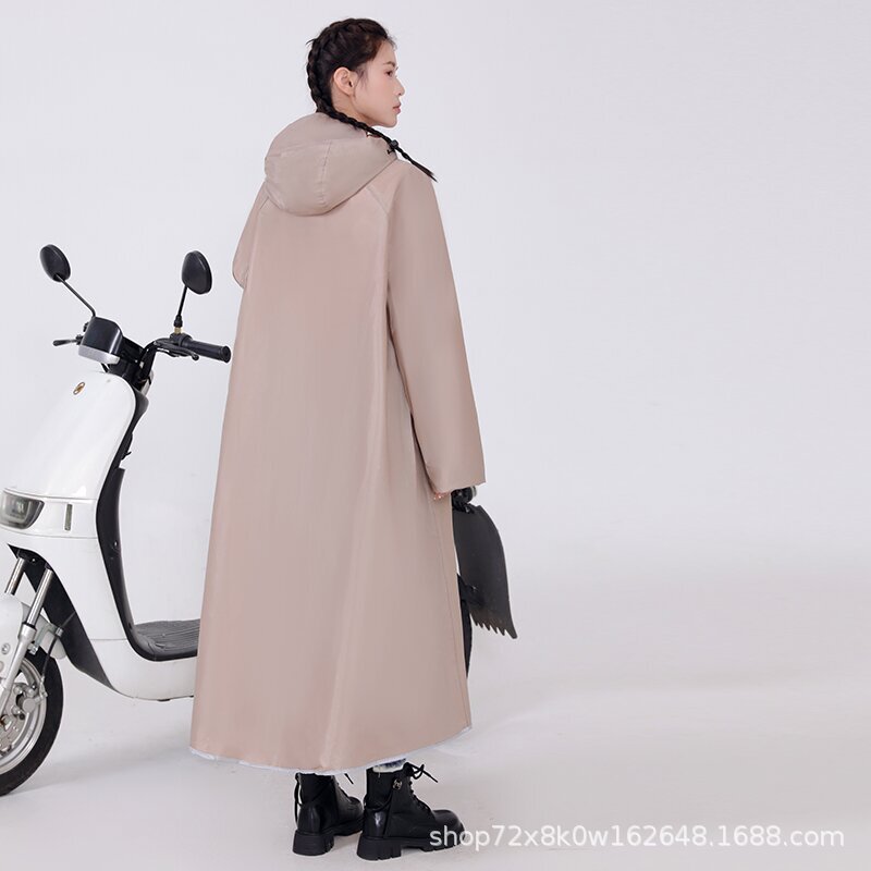 Men's long-sleeved raincoat, extended raincoat for electric scooters and motorcycles, rainproof women's rain poncho, thickened for cycling and fishing Men's long-sleeved raincoat, extended raincoat for electric scooters and motorcycles, rainproof women's rain poncho, thickened for cycling and fishing