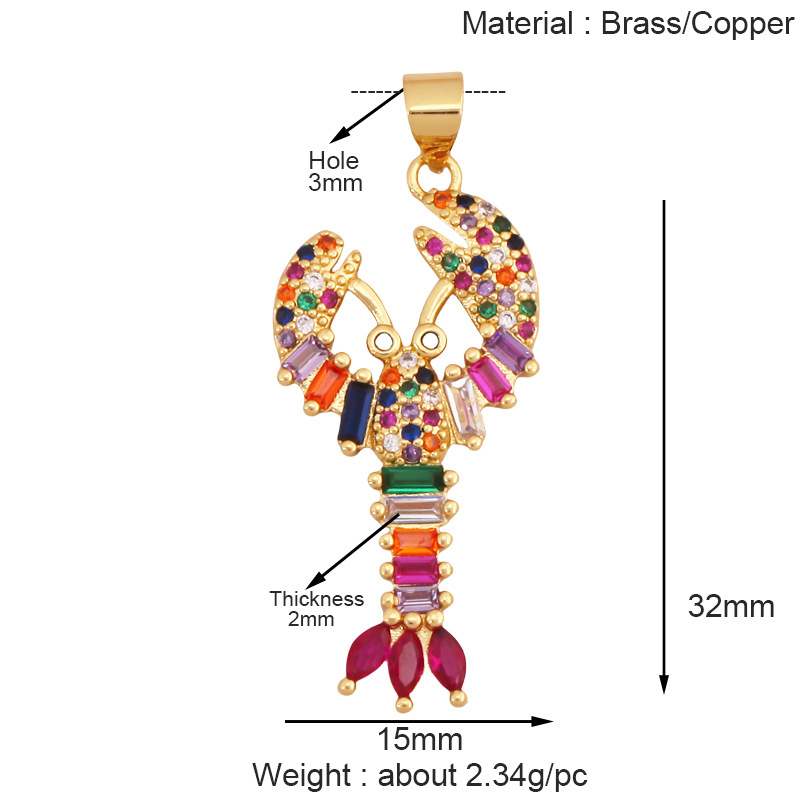 3g Weight Pendant Jewelry Making Type 11*28mm Jewelry Making Size DIY Ornament Accessories Classification 1 Piece Quantity Copper Material Conch, Dolphin, Hippocampus, Fish Pattern All Seasons Season Polished Finish Plating Design Elegant, Sweet Style 1 Piece 11*28mm Copper Conch Dolphin Hippocampus Polished Pendant DIY Ornament Accessories 12