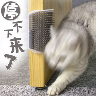 Cat Corner Hair Scraper, Cat Scratching Board, Fixed Hair Removal Comb, Cat Supplies